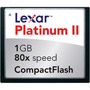 CF1GB-80-664 - 80X Platinum II 1GB CompactFlash Memory Card
