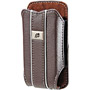 CI-BBPEARLV-BRN - Leather Vertical Pouch