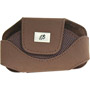 CI-SHL-SBRN - Universal Small Horizontal Suede Pouch