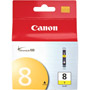CLI-8Y - ChromaLife 100 Dye Ink Cartridge for Canon Photo Printers Yellow