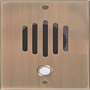 DP-0232P - Panasonic KSU-Compatible Large Solid Brass Door Stations