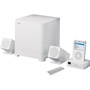 DS-370WHT - 2.1 Audio Docking System for iPod