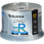 DVD-RPIS/50 - Write-Once DVD-R Spindle with Silver Ink Jet Printable Surface