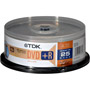 DVD+R47DCB/25 - 8x Write-Once DVD+R Cakebox