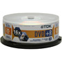 DVD+R47FCB/25 - 16x Write-Once DVD+R Recordable Spindle