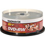 DW4M4B25F/17 - 4x Rewritable DVD+RW Spindle