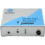 EXT-DIGAUD-241 - 2-to-1 Digital Audio Switcher with IR remote