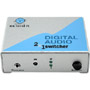 EXT-DIGAUD-241 - 2-to-1 Digital Audio Switcher with IR remote