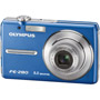 FE-280 BLU - 8.0MP Ultra-Slim Camera with 3x Optical Zoom and 2.5'' LCD