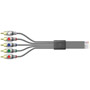 FS067 - Flat Series Component Digital AV Cable