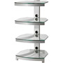 G-304G - Stellar Series 4-Shelf Audio Tower