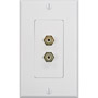 HFW-RCA - RCA AV Wallplate