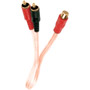 ISRCA-Y2 - Metra: RCA Cable .5' (.15m) 1M/2F Y-SGL