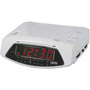 JL-204WHT - AM/FM Alarm Clock Radio