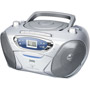 JX-CD472 - Portable CD Boombox with Cassette Player