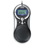 JXM20BLK - PLL Digital Tuning AM/FM Pocket Radio and Alarm Clock with Built-In Hi-Fi Speakers