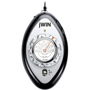 JXM3BLK - Night Glow Palm Size AM/FM Pocket Radio with Digital Stereo Earphones