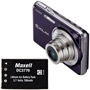 KIT EX-S770BLU/770239 - 7.2 MegaPixel Digital Camera with 3x Optical Zoom and 2.8'' LCD