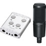 KIT US-122L/AT2020 - USB 2.0 Audio/MIDI Interface Kit with Studio Mic and Closed-Back Monitor Headphones