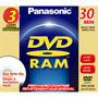 LM-AF30U3 - 8cm Rewritable DVD-RAM for Camcorders
