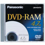 LM-HB47LU - Rewritable Single Sided DVD-RAM Disc With Cartridge