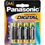 LR-6GA/8B - High-Capacity AA Alkaline Batteries for Digital Electronics