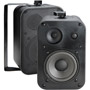 LS-100 - 4'' 3-Way 50-Watt Indoor/Outdoor Speakers