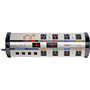 MP-HTS1000MKIII - 8-Outlet PowerCenter Surge Suppressor with Coax and DSL/LAN Protection