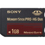 MSE-X1G - 1GB Memory Stick PRO-HG Duo Memory Card