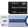 MSX-M1GST - 1GB Memory Stick PRO Duo Memory Card