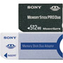 MSX-M512S - 512MB Memory Stick PRO Duo Memory Card