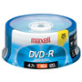 MXL-DVD-R/25 - 16x Write-Once DVD-R Spindle