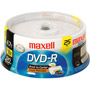 MXL-DVD-R/25PTC - 16x Print To Center Write-Once DVD-R Spindle