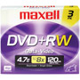 MXL-DVD+RW/3 - 4x Rewritable DVD+RW