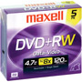 MXL-DVD+RW/5 - 4x Rewritable DVD+RW