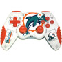 NFL-MID082461/04/1 - Officially Licensed Miami Dolphins NFL Wireless PS2 Controller