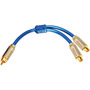 NX-2031 - Sapphire Series Video-Shielded Y-Cable with RCA Connectors