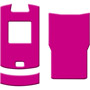 R00-021 - Glossy Pink Urethane Cover for Motorola Razr
