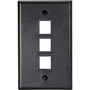 R26-4108-3EP - QuickPort Single Gang Wall Plate