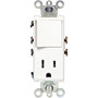 R42-5625-WS - Single-Pole Switch with Receptacle