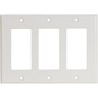 R42-80411-00W - Triple-Gang Wall Plate