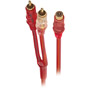 RHRCA-Y1 - Raptor Red Hot Series RCA Y-Adapter