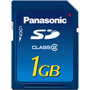 RP-SDR01GU1A - 1GB Class 2 SD Memory Card