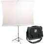S220 - Screen2Go Projector Screen & Padded Briefcase