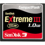 SDCFX3-1024-901 - 1GB Extreme III High-Performance CompactFlash Memory Card