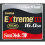 SDCFX3-16384-901 - 16GB Extreme III High-Performance CompactFlash Memory Card