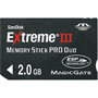 SDMSPDX3-2048-901 - Extreme III High-Performance Memory Stick PRO Duo Memory Card