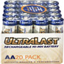 UL20AAH2000 - AA NiMH Rechargeable  Battey Bulk Pack