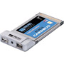 USB755FW - 2-Port Hi-Speed USB 2.0 and FireWire Combo CardBus