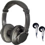 VAL-003 - Hi-Fi Stereo Headphones and Stereo Earbuds Combo Pack